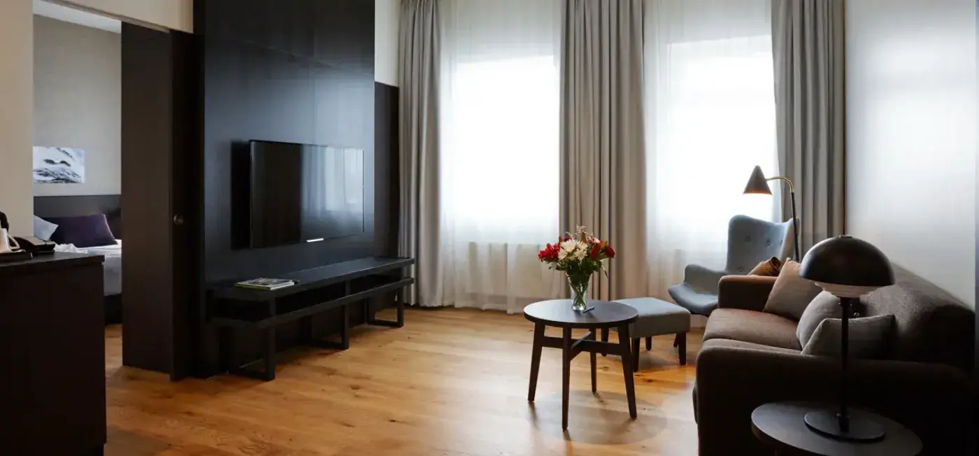 Room view of Fosshotel Reykjavík, Iceland